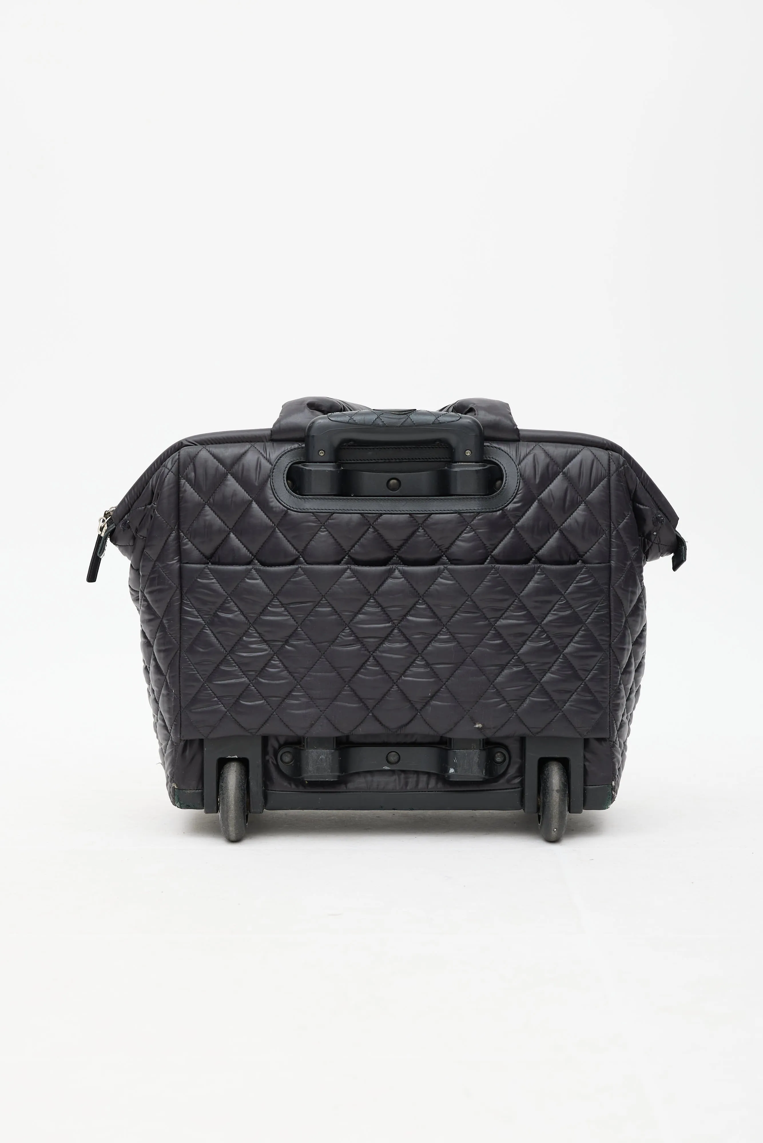 2010s Black Nylon Coco Cocoon Carry-On Trolley Suitcase