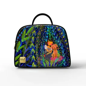 Bibsisita Handbag with strap - A Night With Fireflies