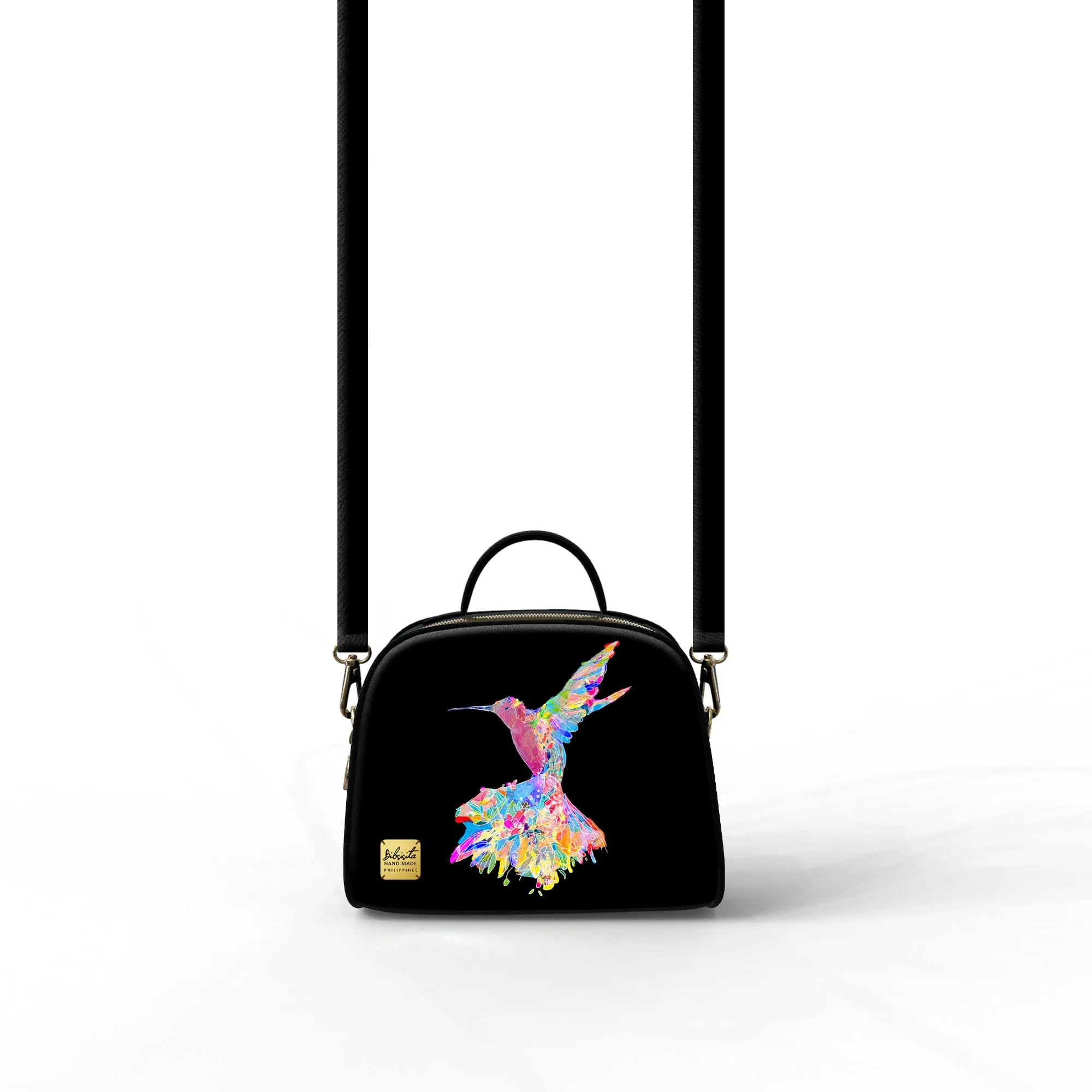 Bibsisita Handbag with strap - Hummingbird