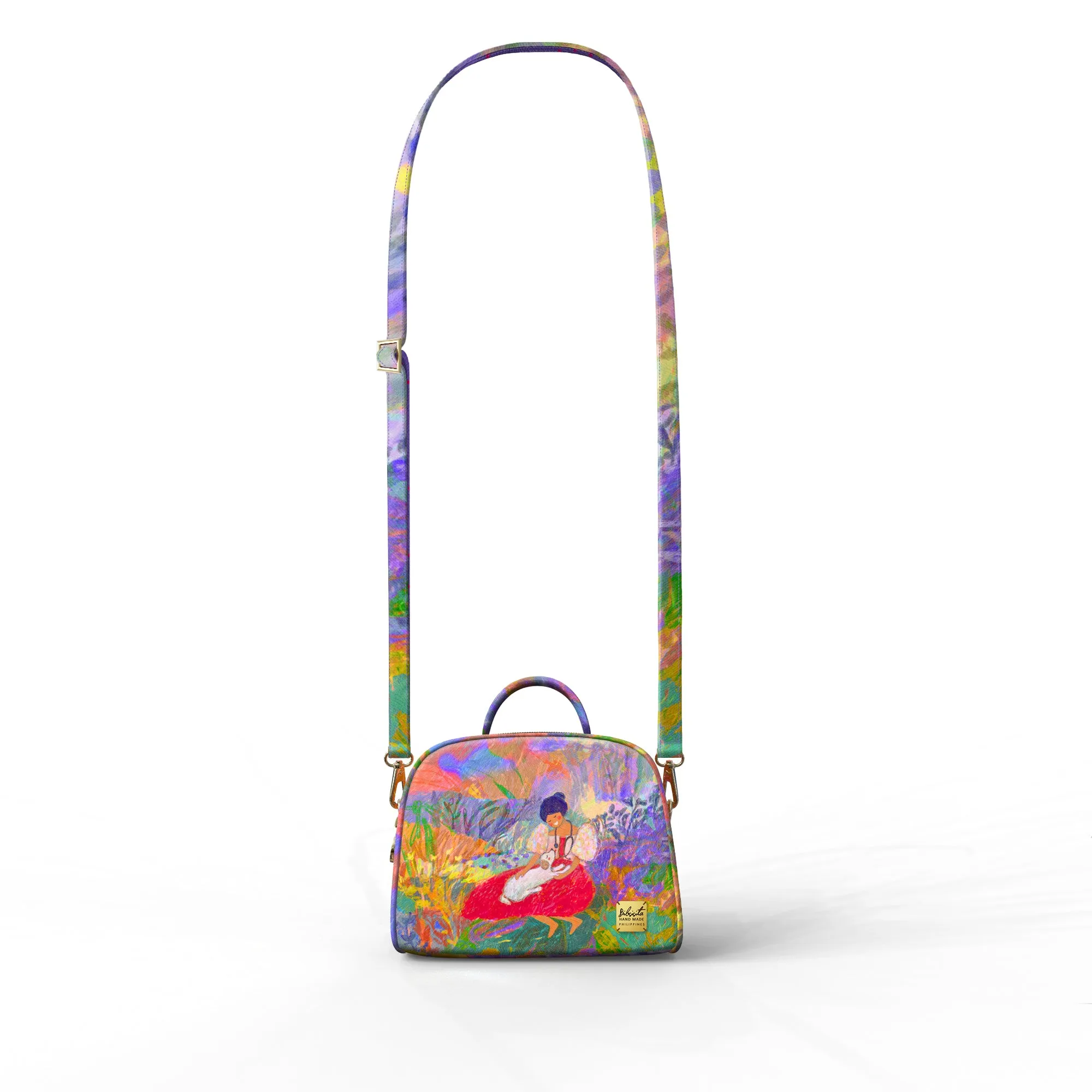 Bibsisita Handbag with strap - Know that I Love You