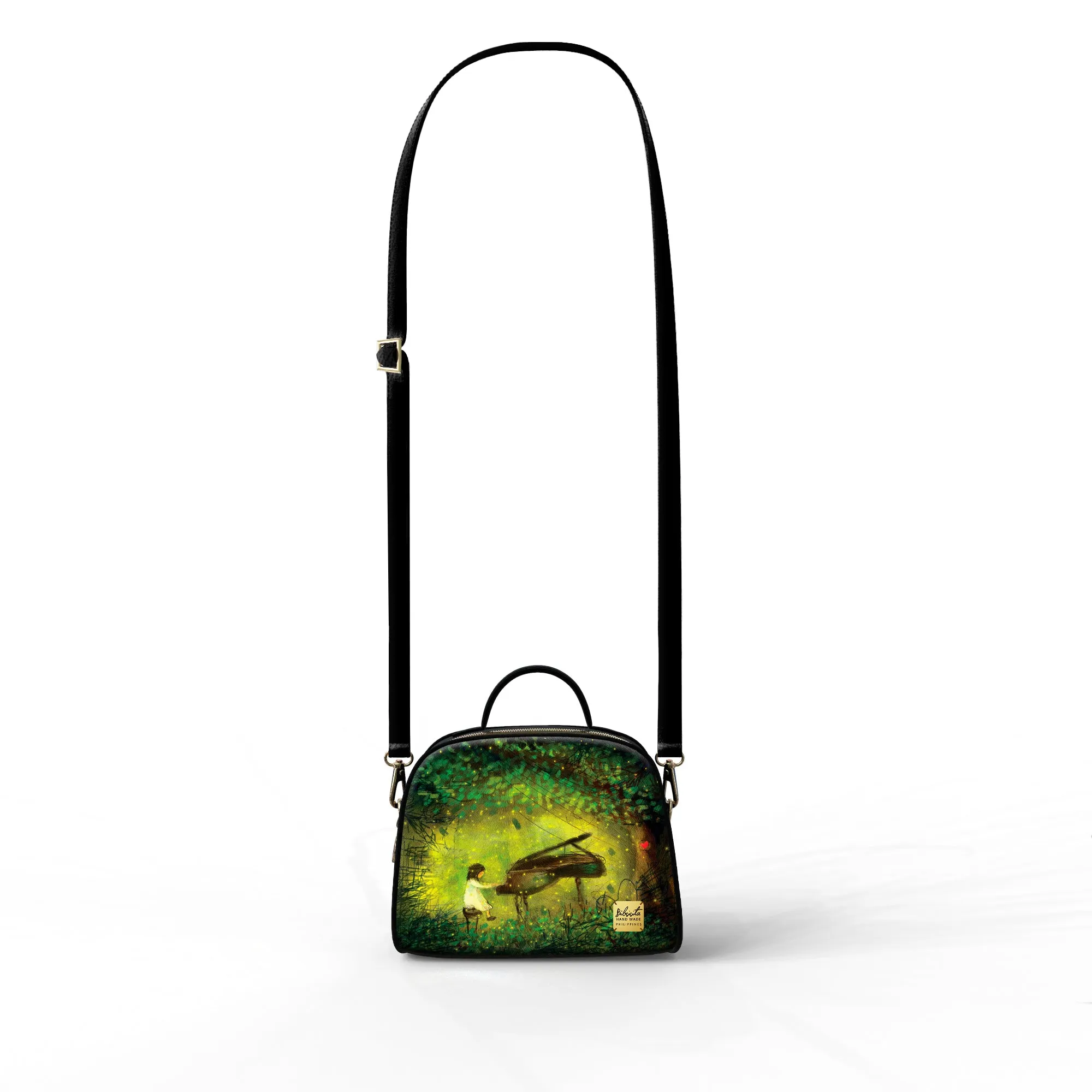 Bibsisita Handbag with strap - Magical Piano