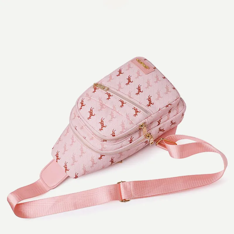 Cute Sling Bag Women Lightweight One Strap Crossbody Shoulder Bag