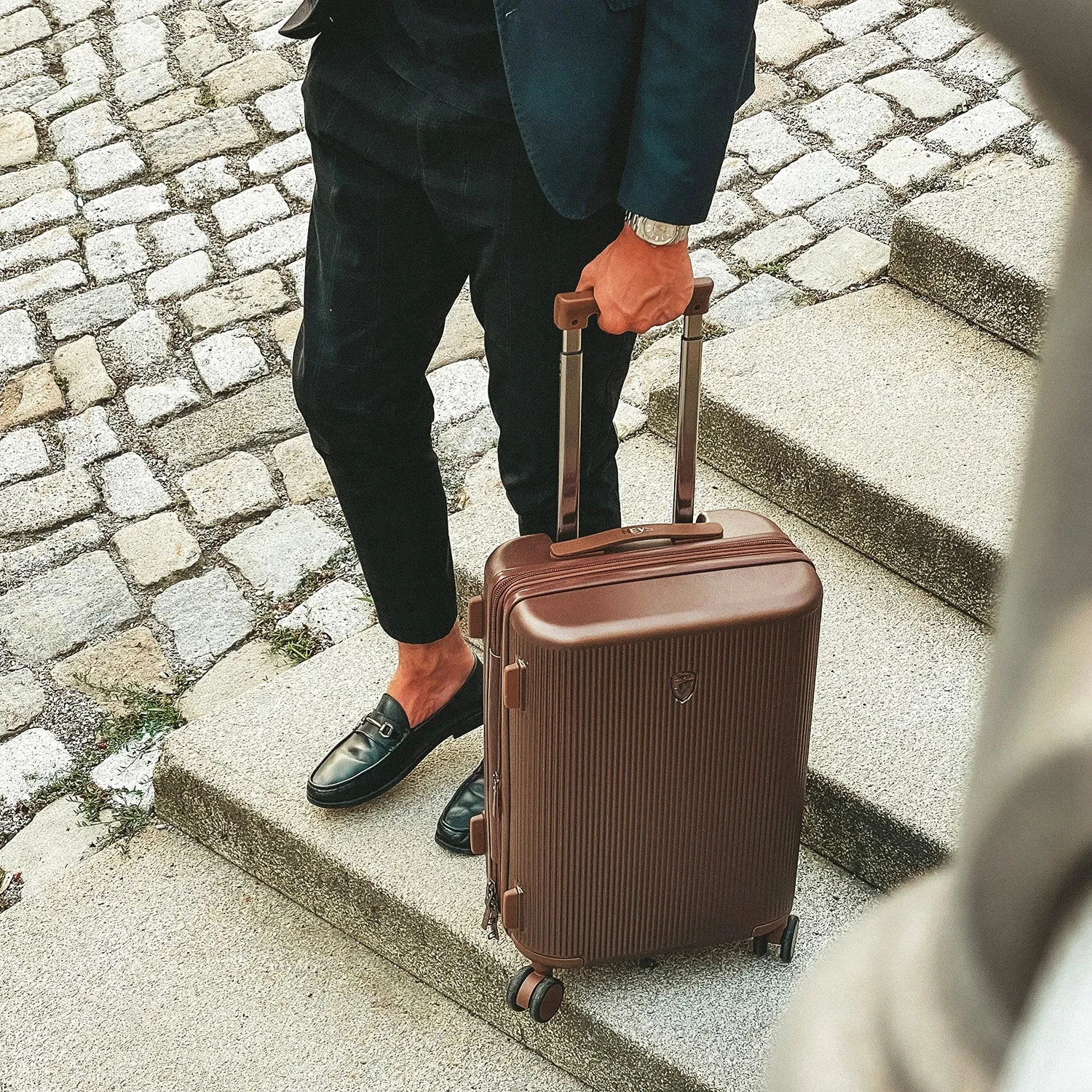 Earth Tones 3 Piece Luggage Set