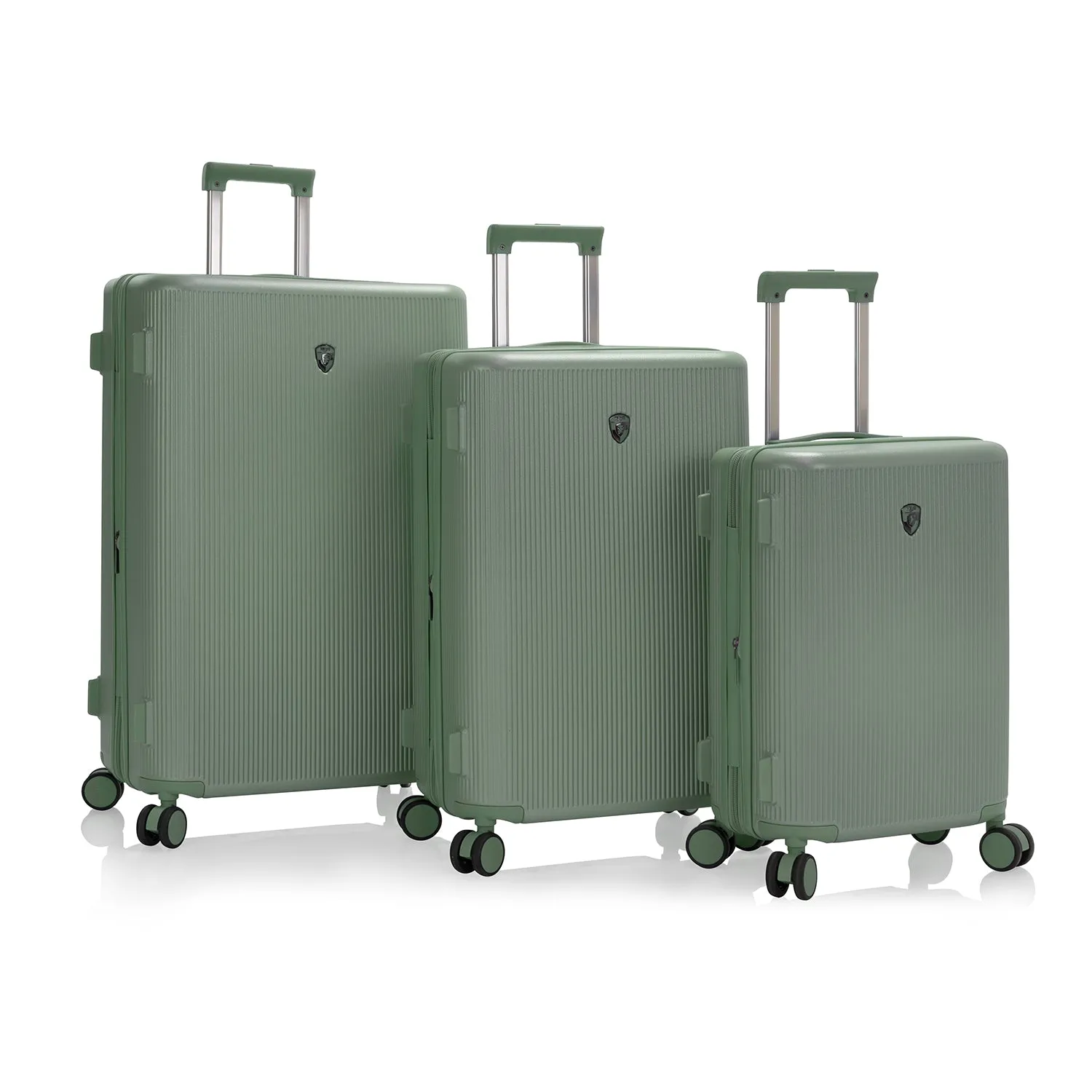 Earth Tones 3 Piece Luggage Set