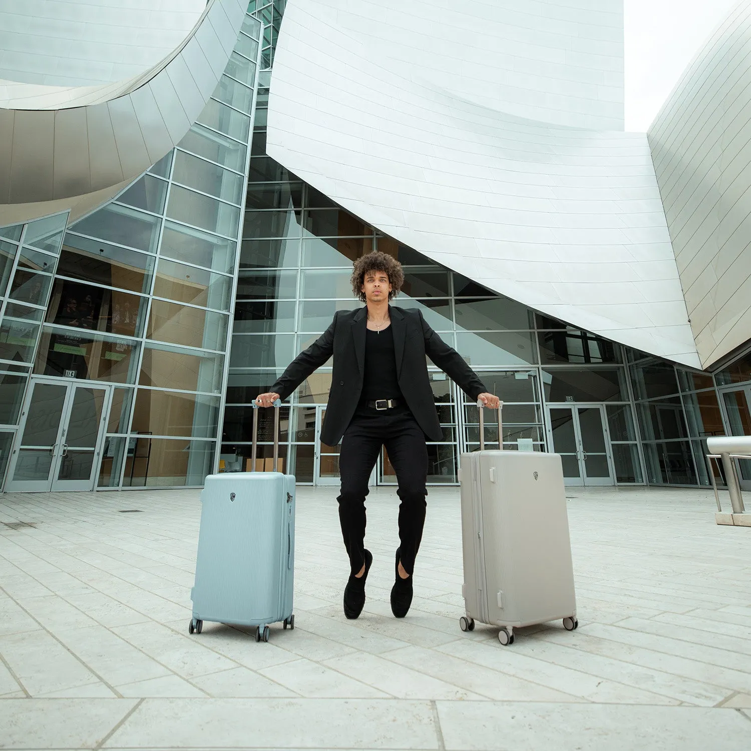 Earth Tones 3 Piece Luggage Set