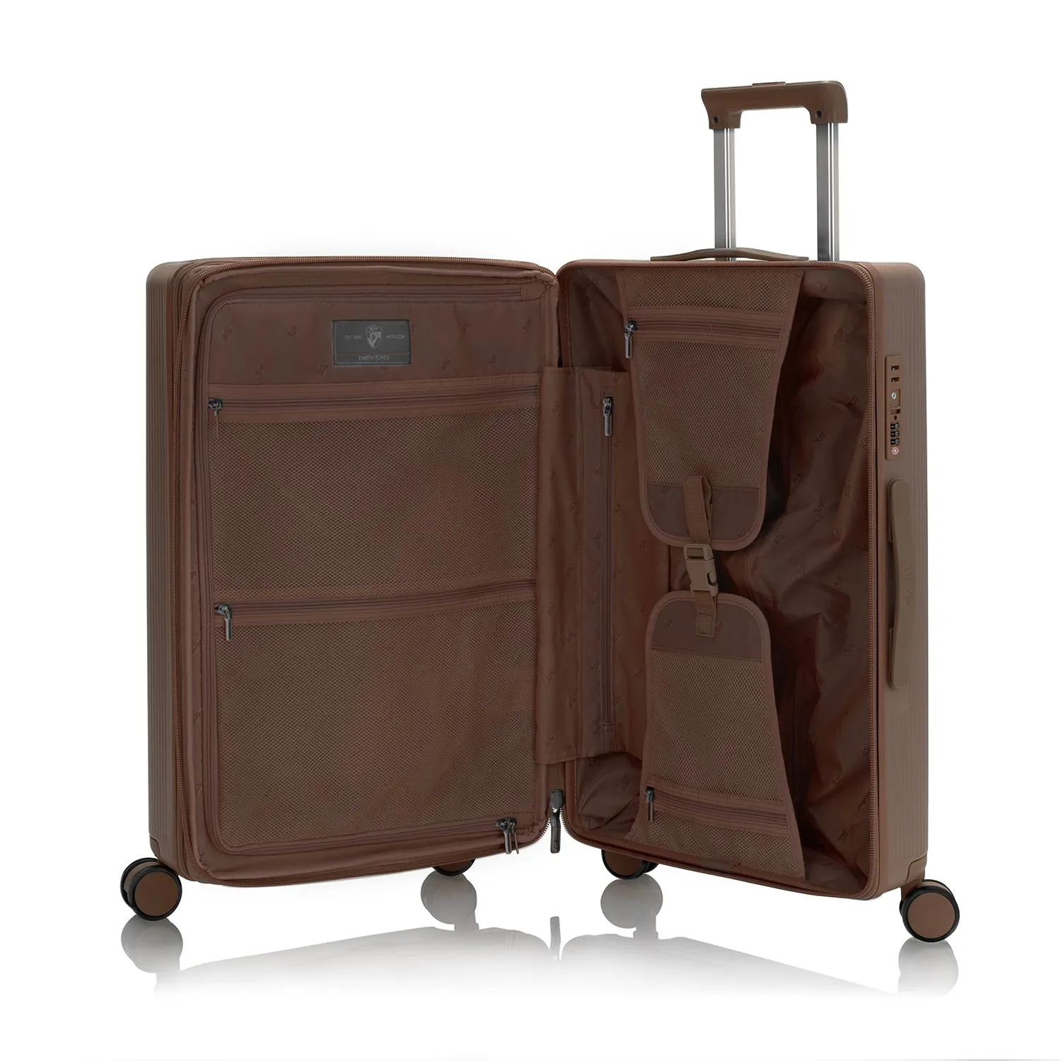 Earth Tones 3 Piece Luggage Set