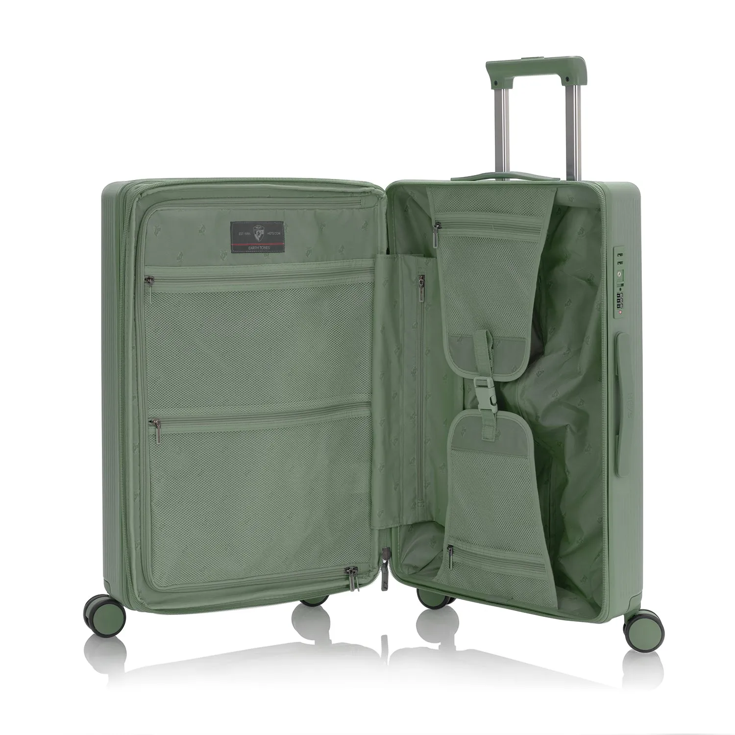 Earth Tones 3 Piece Luggage Set