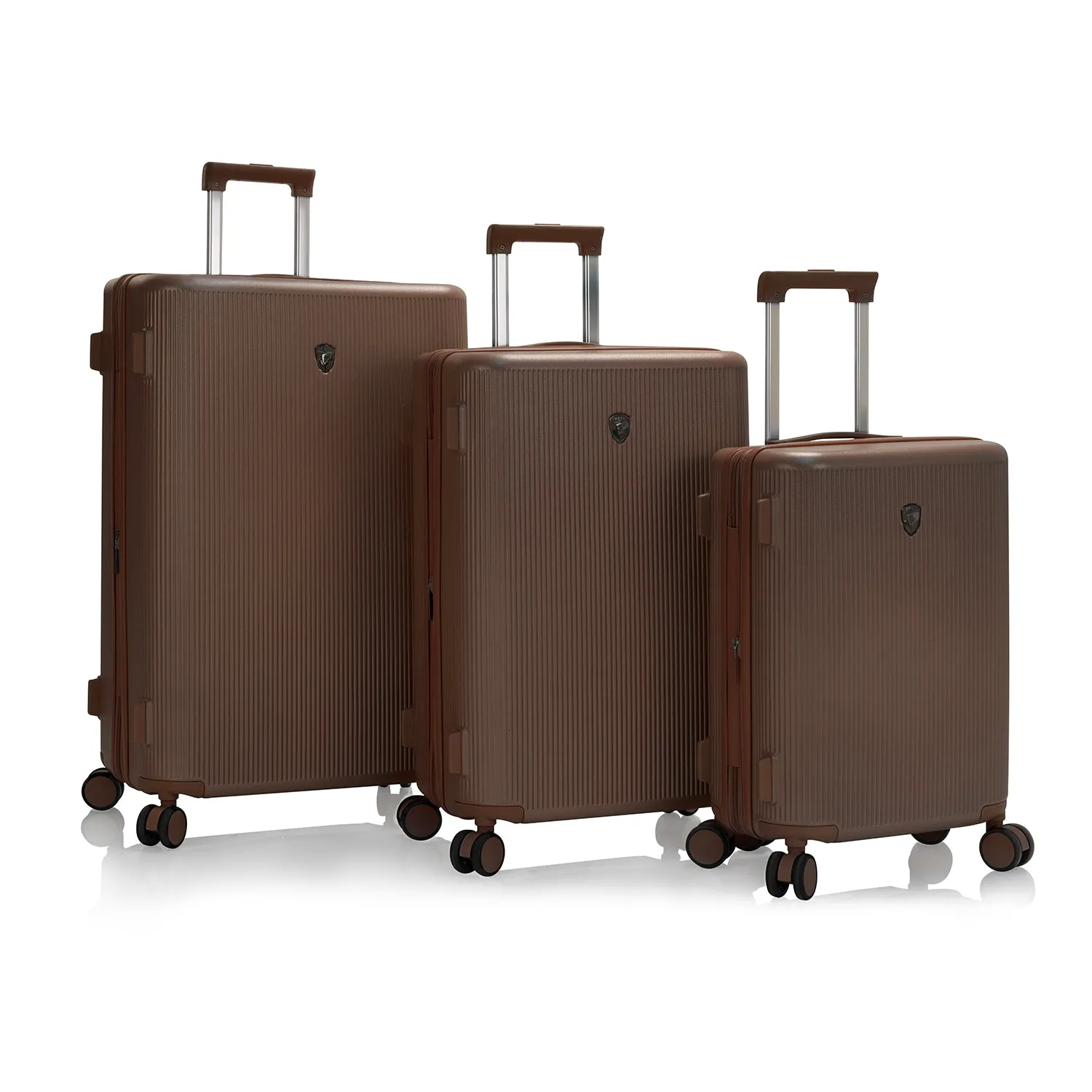 Earth Tones 3 Piece Luggage Set