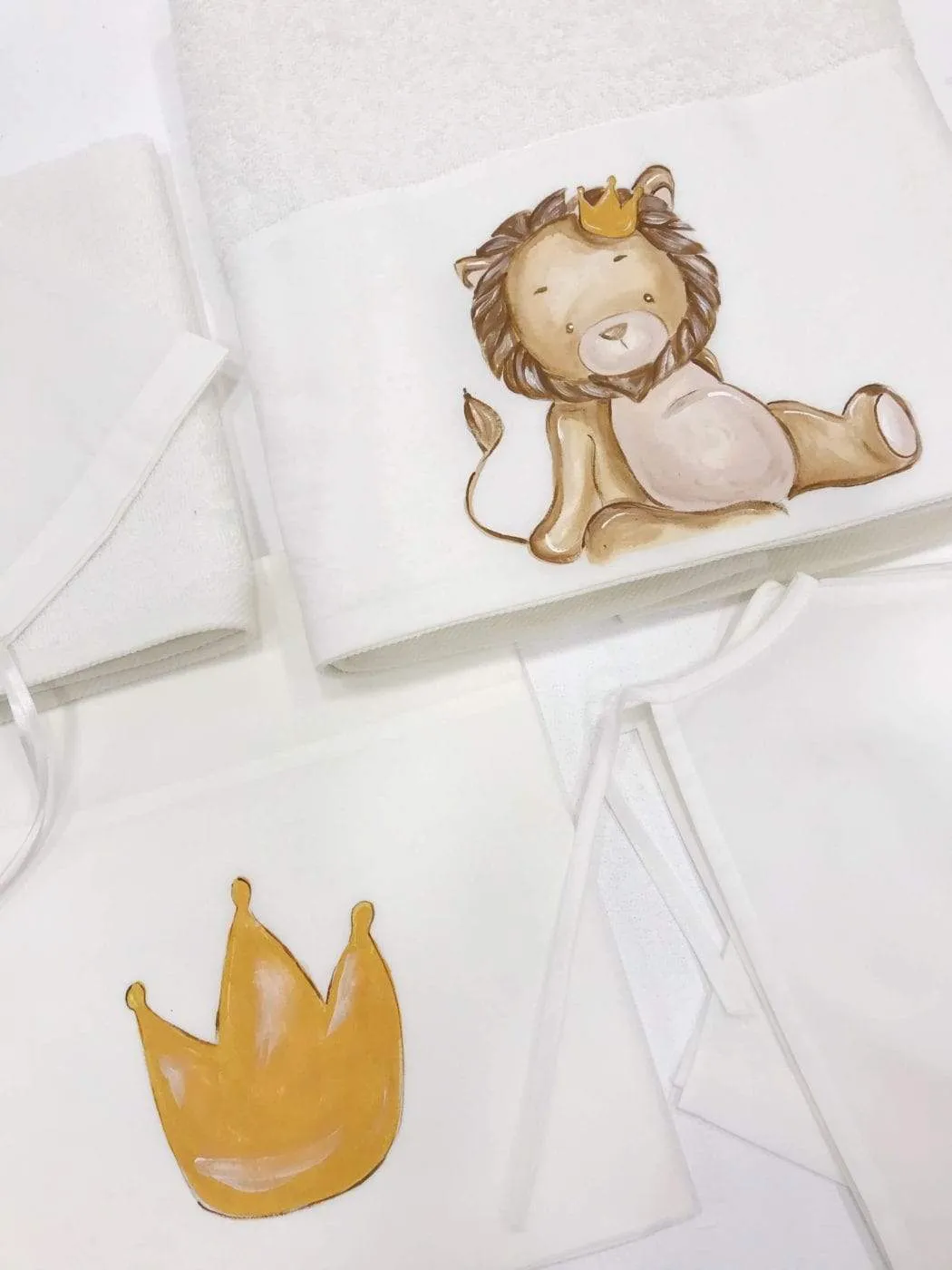 King Lion Baptism / Christening Set