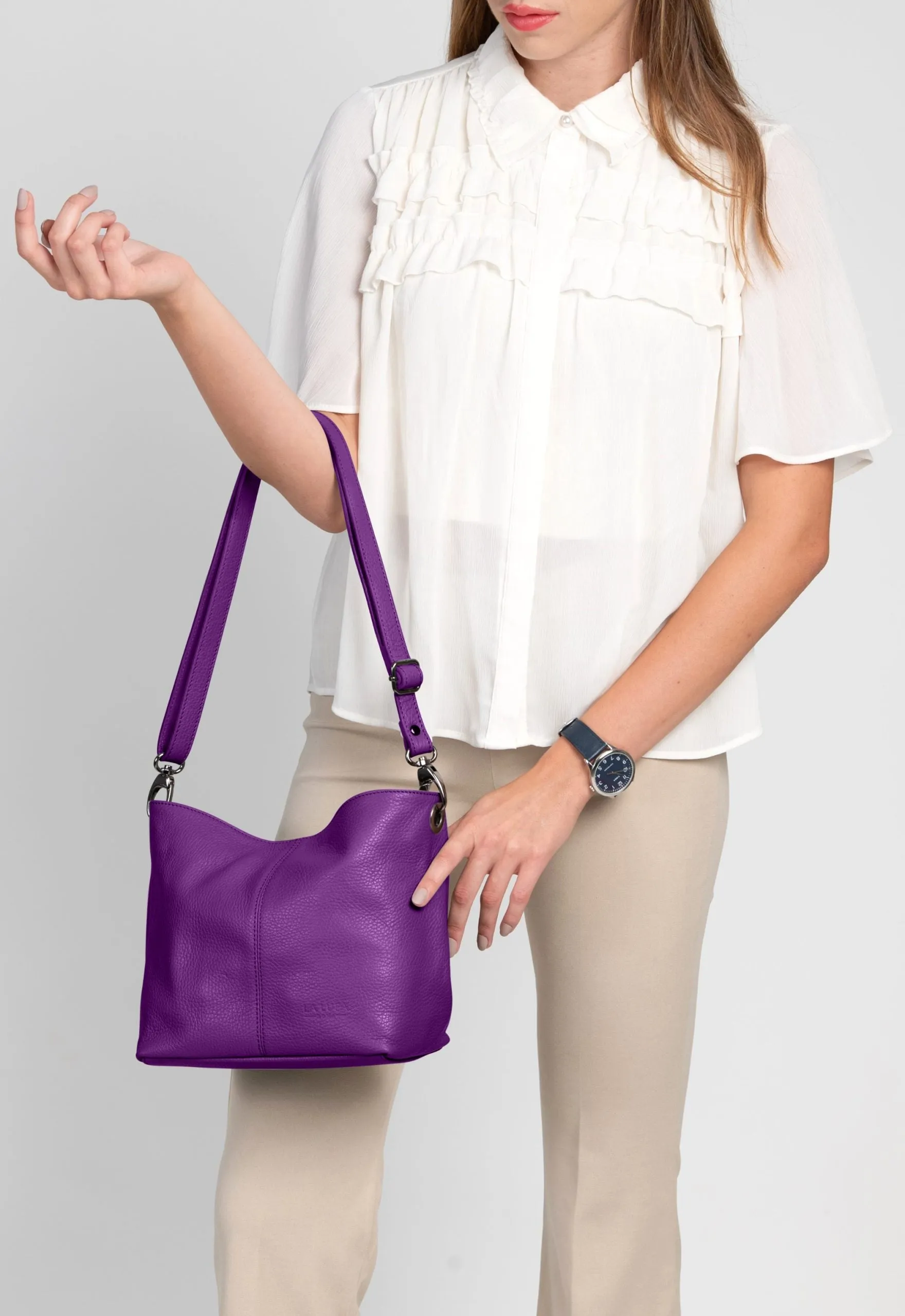 Lola Small Crossbody Purple