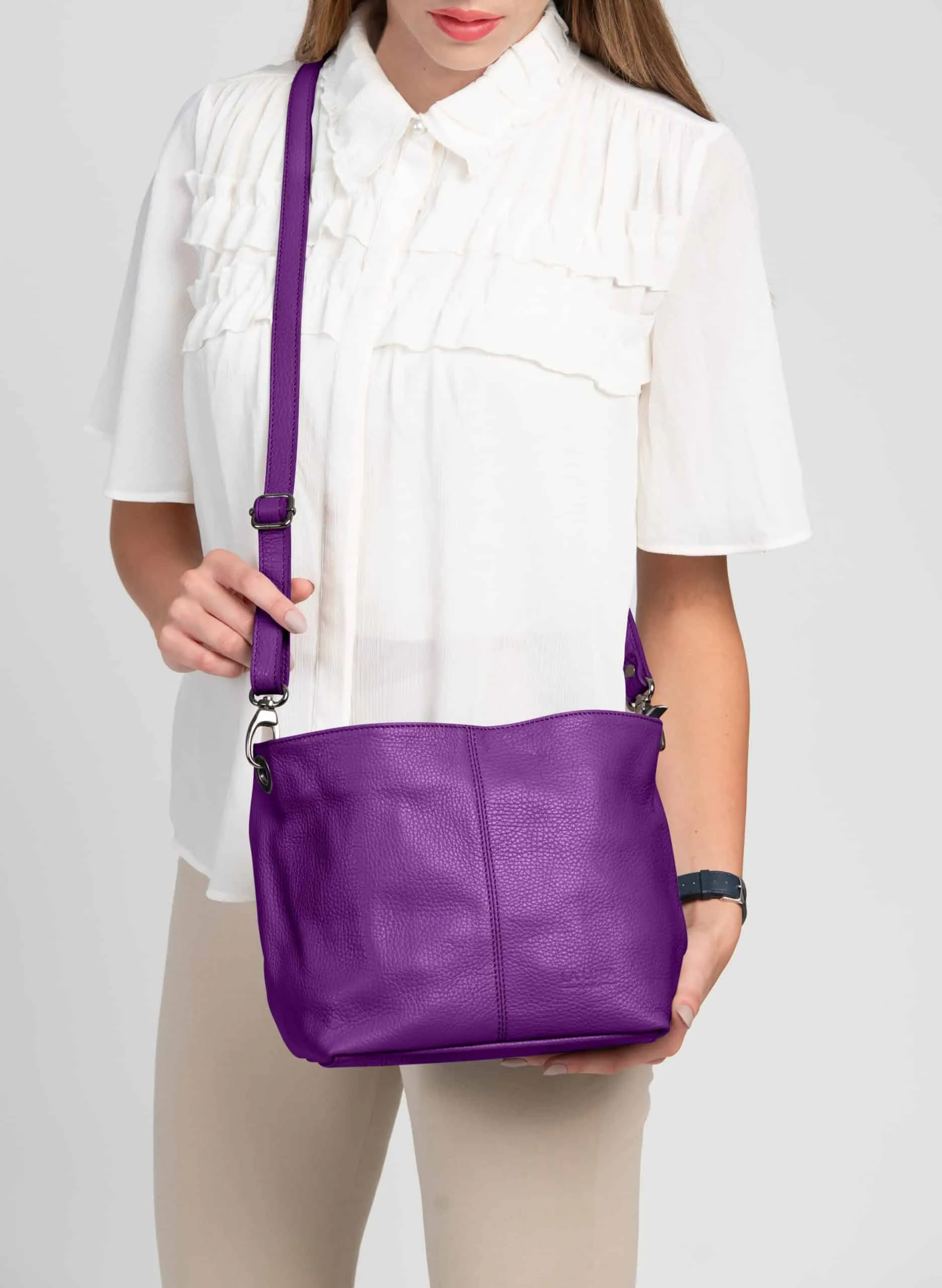 Lola Small Crossbody Purple