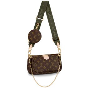 Louis Vuitton Multi Pochette Khaki Crossbody Bag