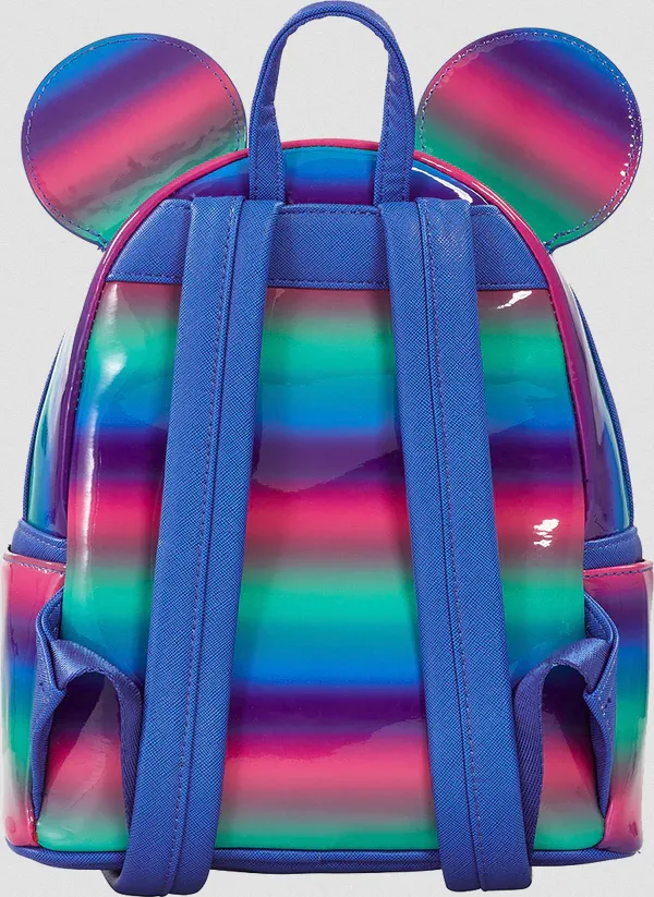 Loungefly x Disney Minnie Mouse Ombre Box Lunch Exclusive Mini Backpack