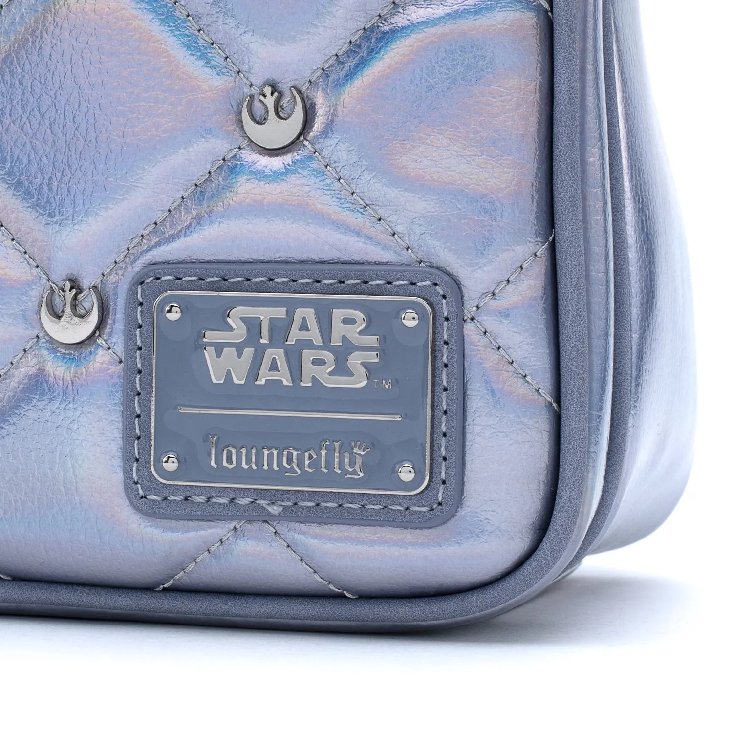 Loungefly X Star Wars The Empire Strikes Back 40th Anniversary Hoth Iridescent Quilted Mini Backpack