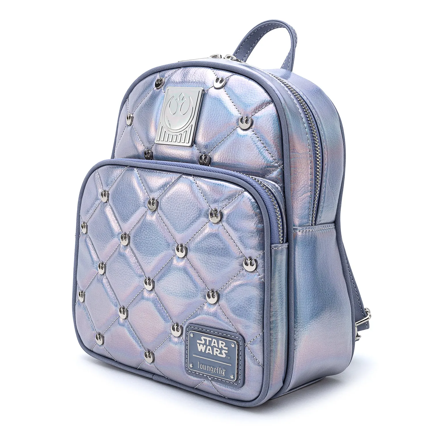 Loungefly X Star Wars The Empire Strikes Back 40th Anniversary Hoth Iridescent Quilted Mini Backpack
