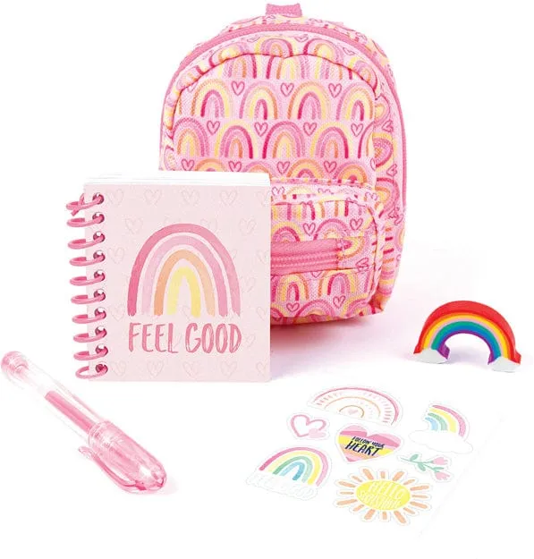 Make It Real Mini Backpack With Stationery