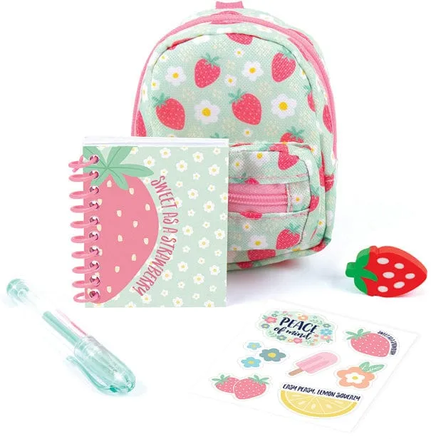 Make It Real Mini Backpack With Stationery