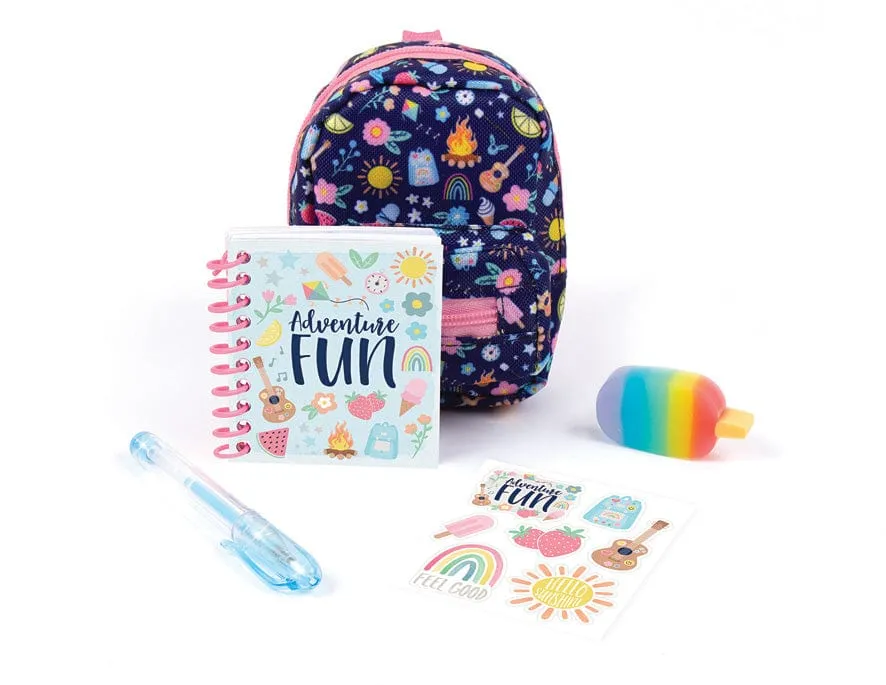 Make It Real Mini Backpack With Stationery
