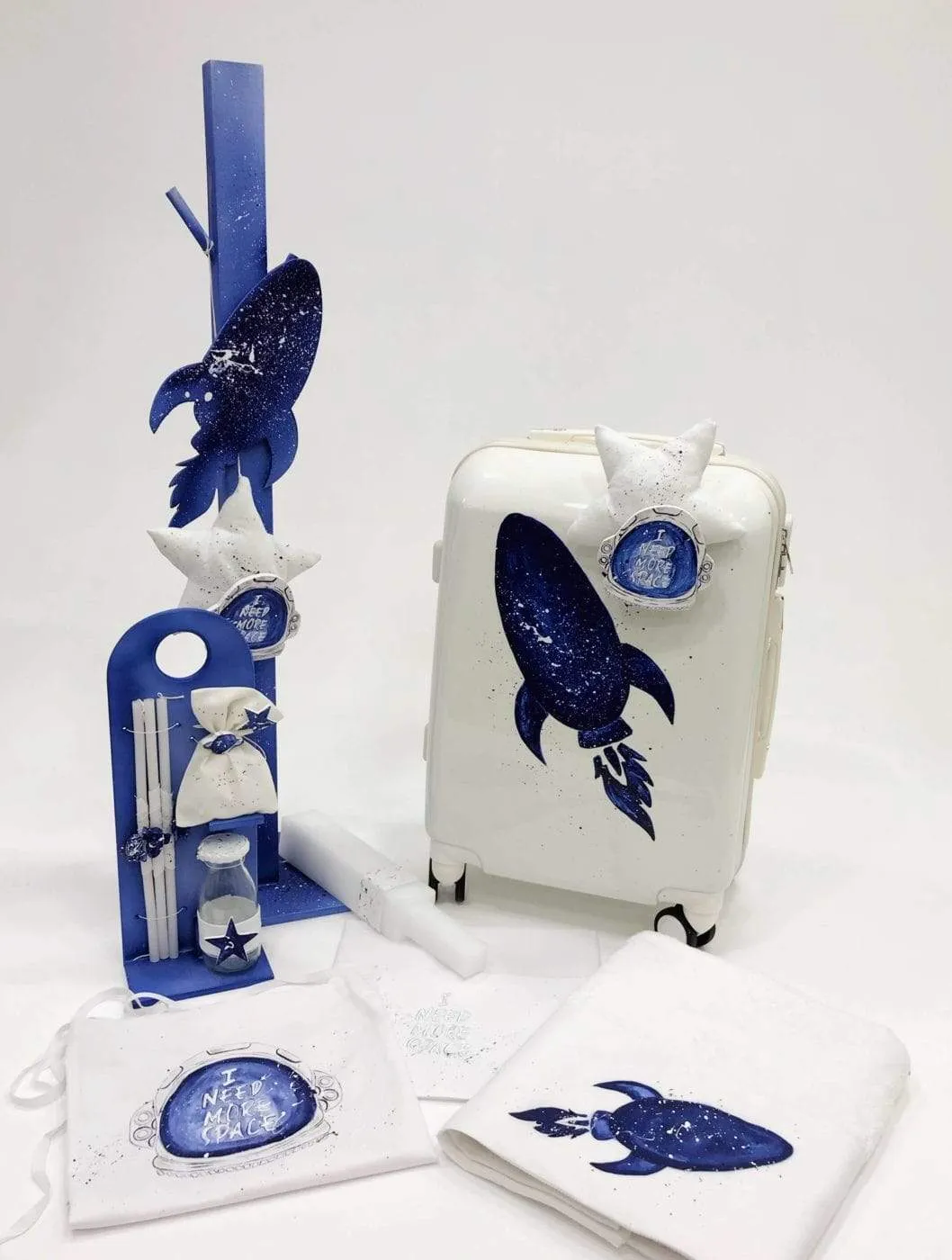 More Space Baptism / Christening Set