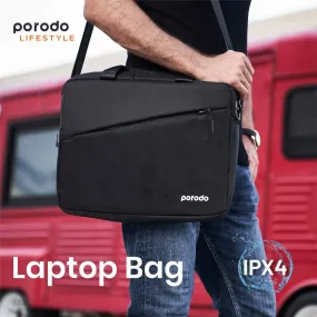 Porodo Lifestyle Nylon Fabric 15.6 inch Laptop Sleeve Bag