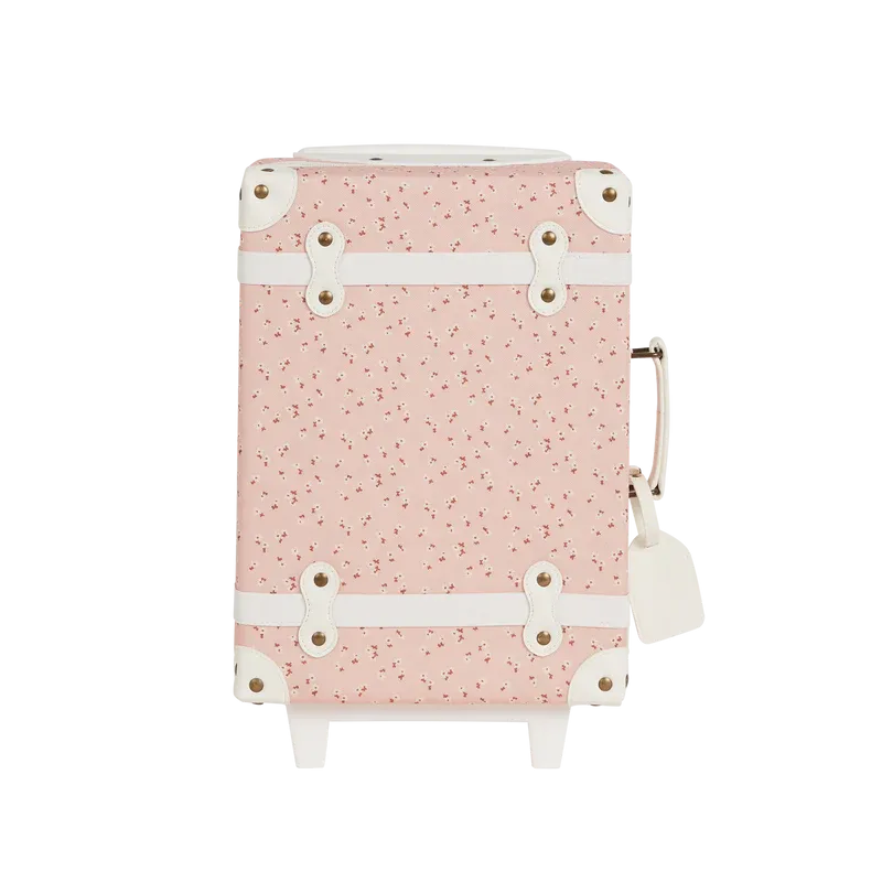 See Ya Suitcase - Pink Daisies
