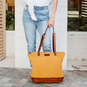 The Luxe Arch Bag - Mustard