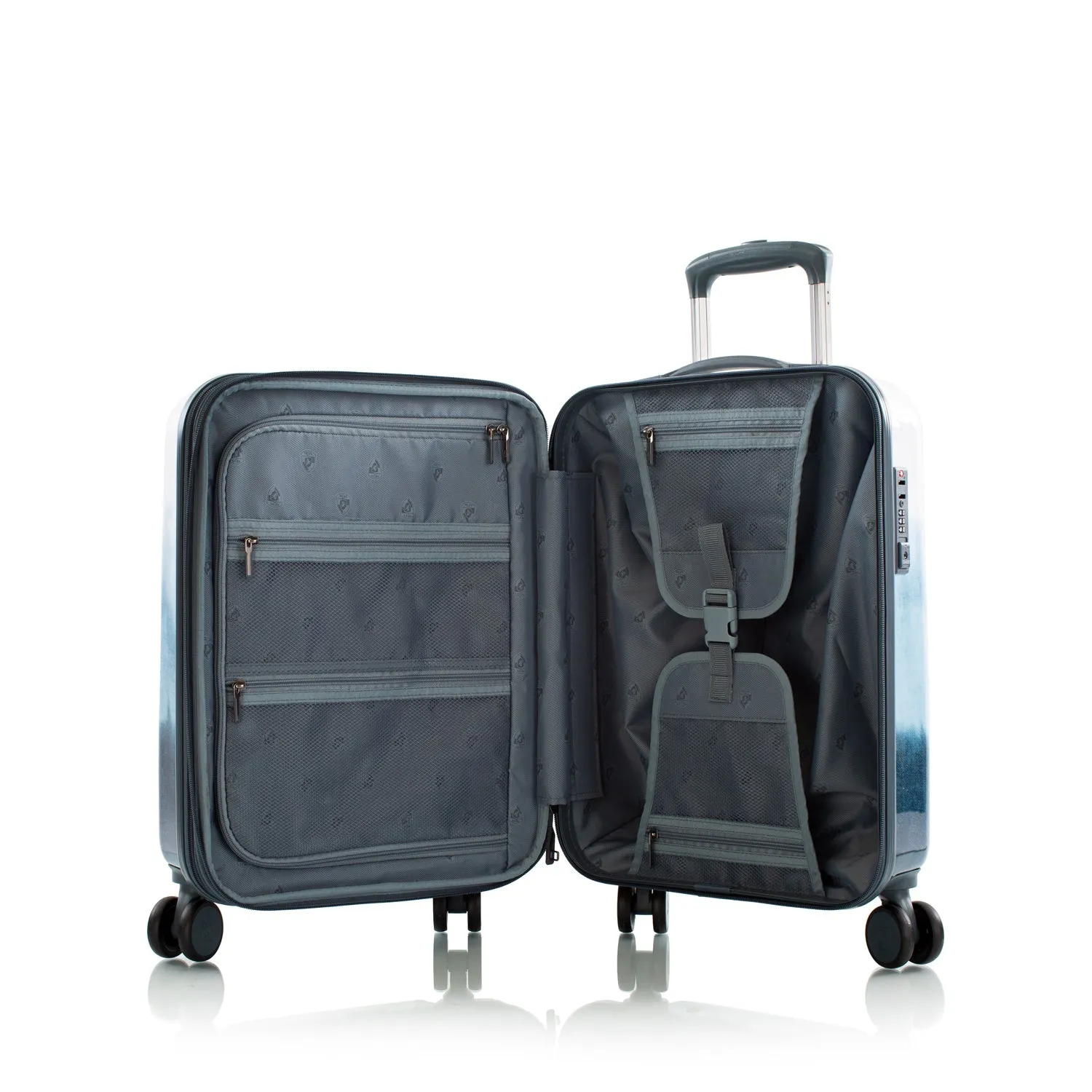 Tie-Dye Blue 21 Inch Fashion Spinner® Carry-On Luggage