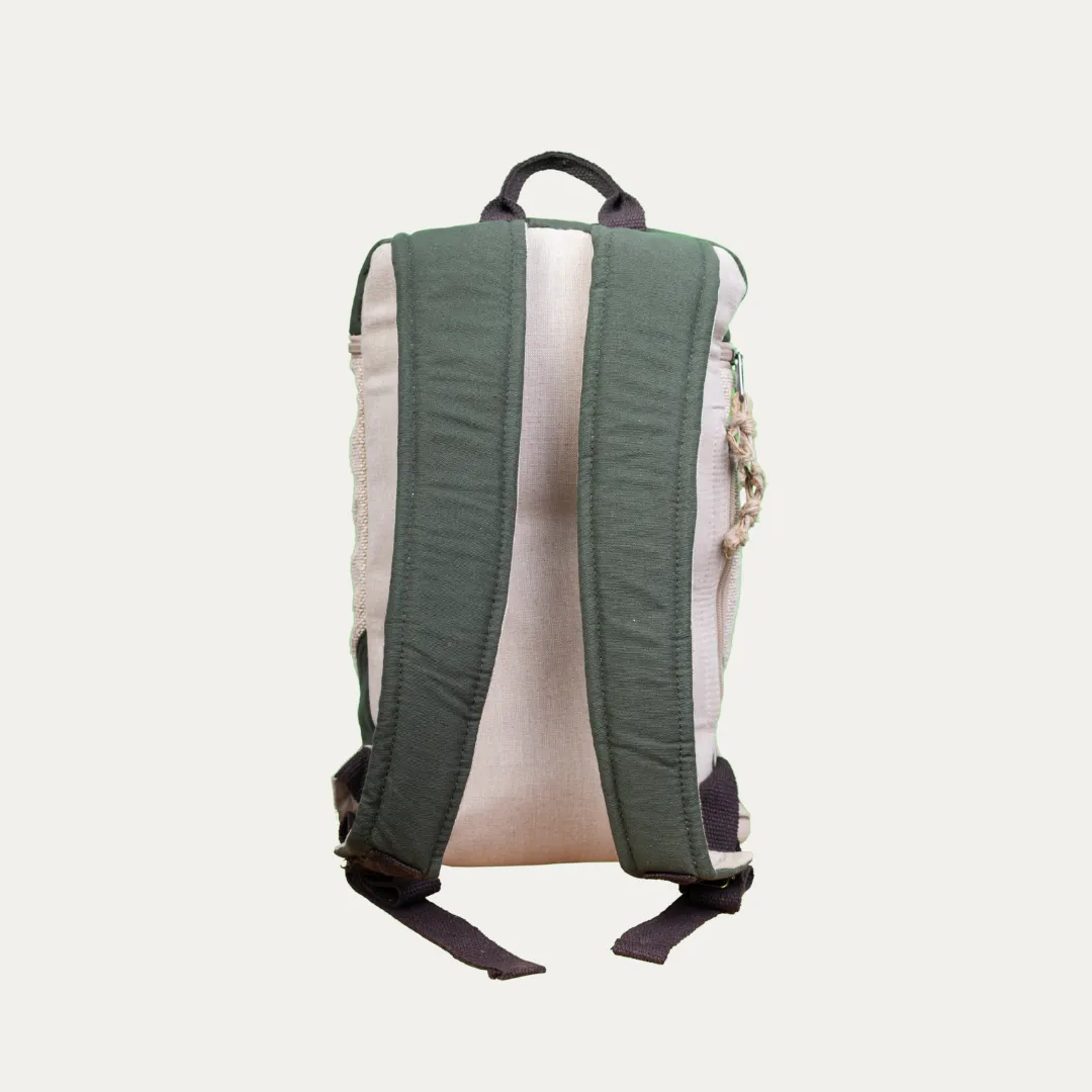 Trainer’s Hemp Backpack - Olive Green