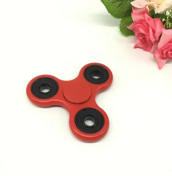 Tri-Spinner Fidget Toy Plastic EDC Hand Spinner For Autism and ADHD Spinner hand Fidget Spinner