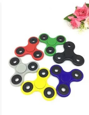 Tri-Spinner Fidget Toy Plastic EDC Hand Spinner For Autism and ADHD Spinner hand Fidget Spinner