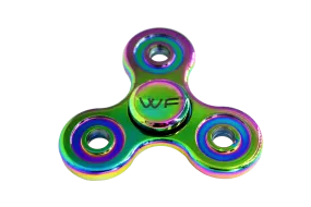 WeFidget's Metal Chrome Tri Fidget Spinner