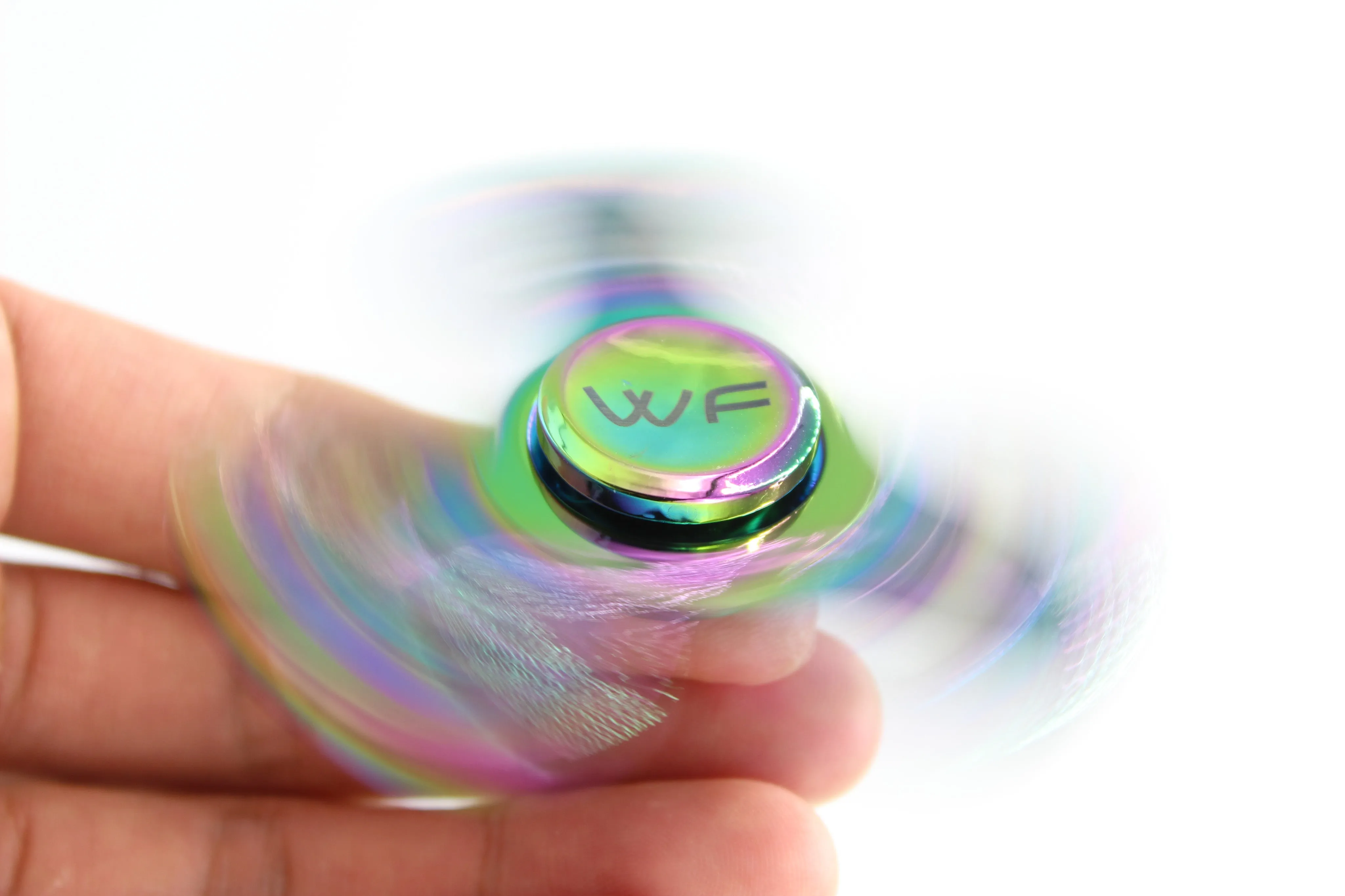 WeFidget's Metal Chrome Tri Fidget Spinner