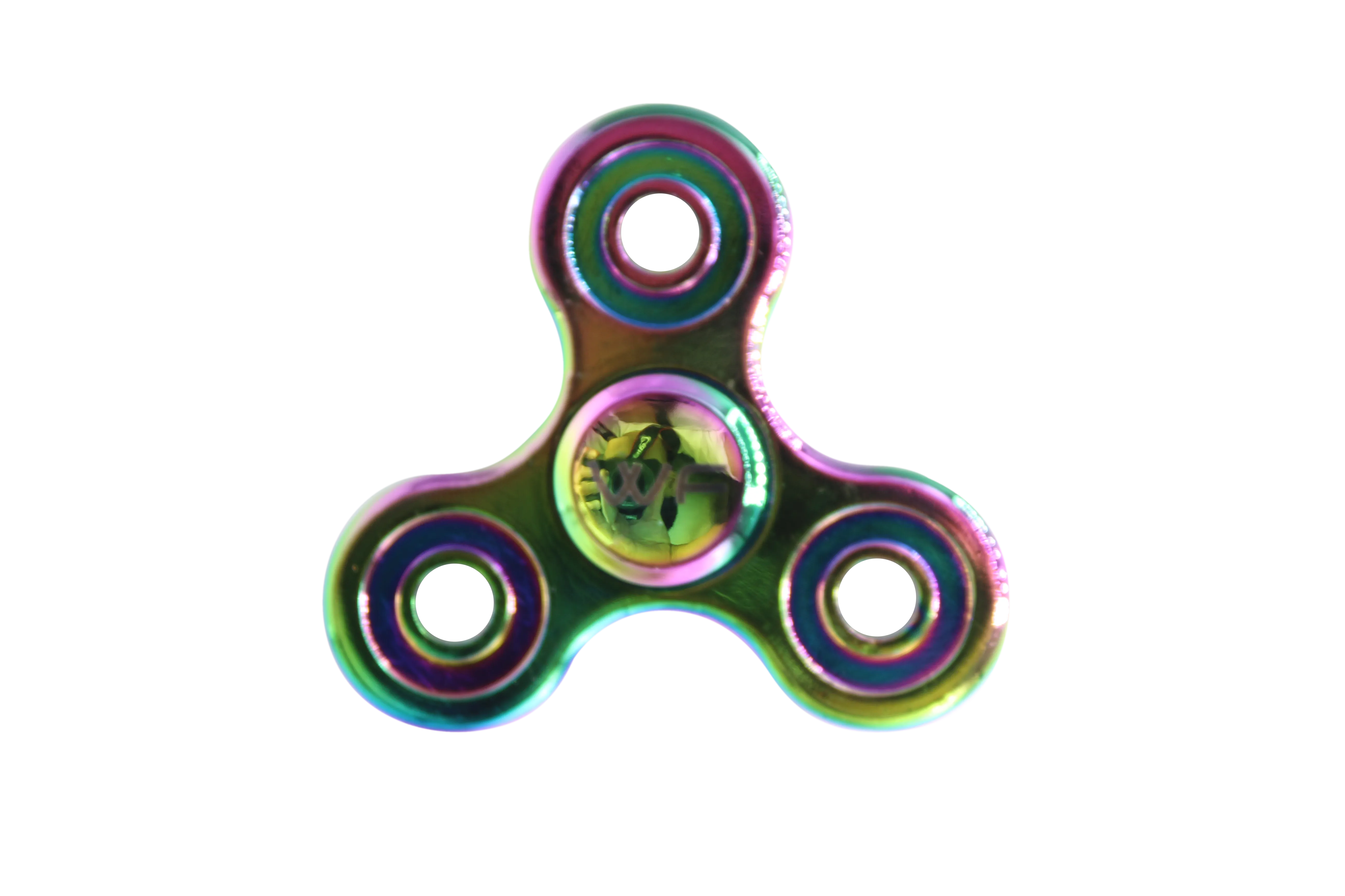 WeFidget's Metal Chrome Tri Fidget Spinner