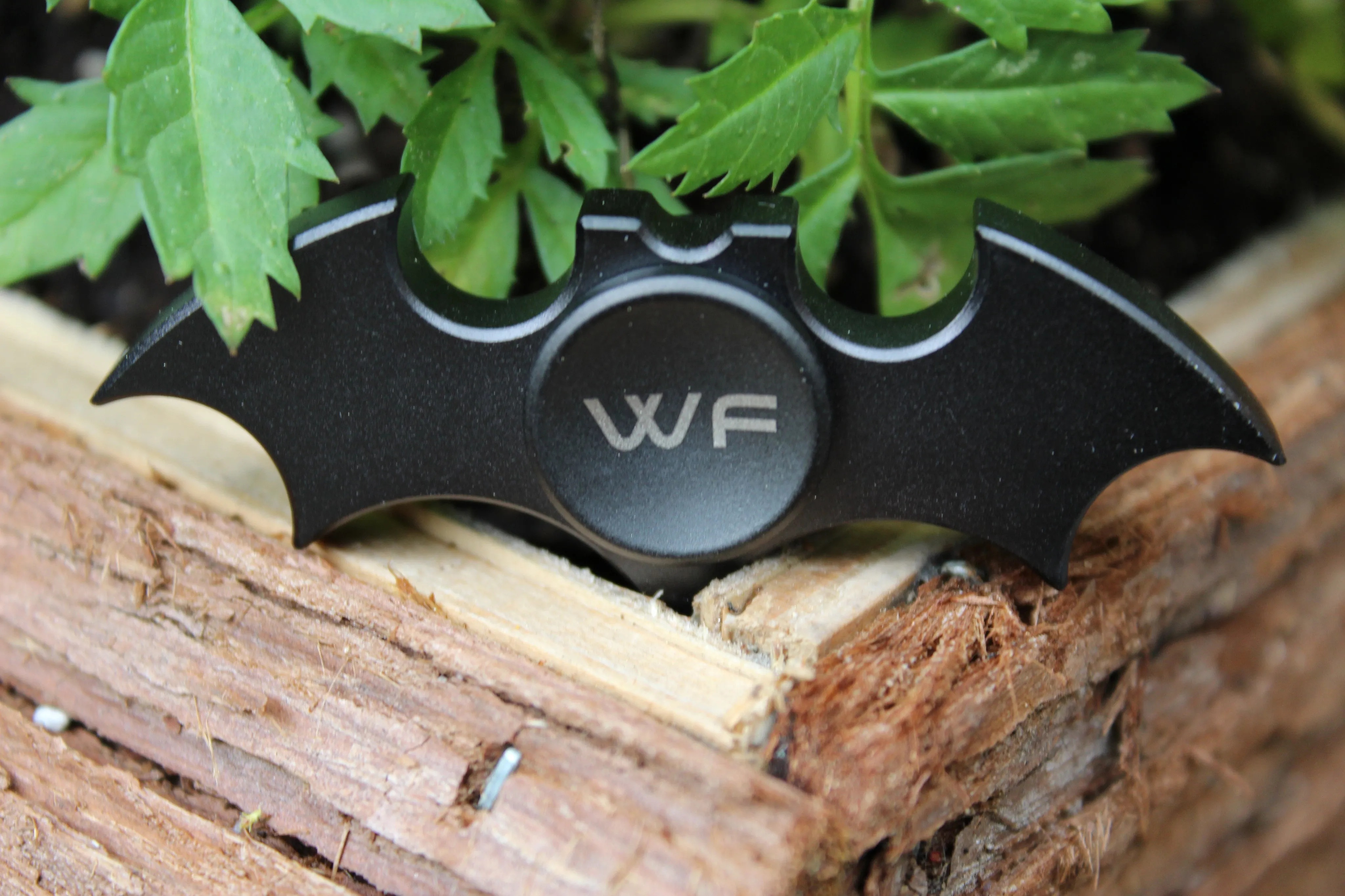 WeFidget's Original Metal BAT Fidget Spinner, Batarang Themed