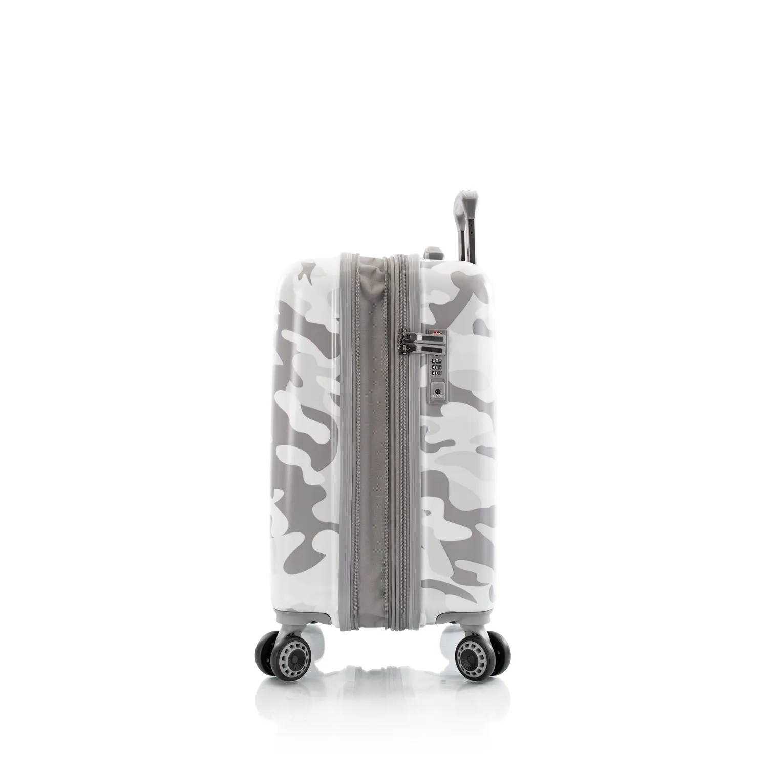White Camo 21" Fashion Spinner® Carry-On Luggage