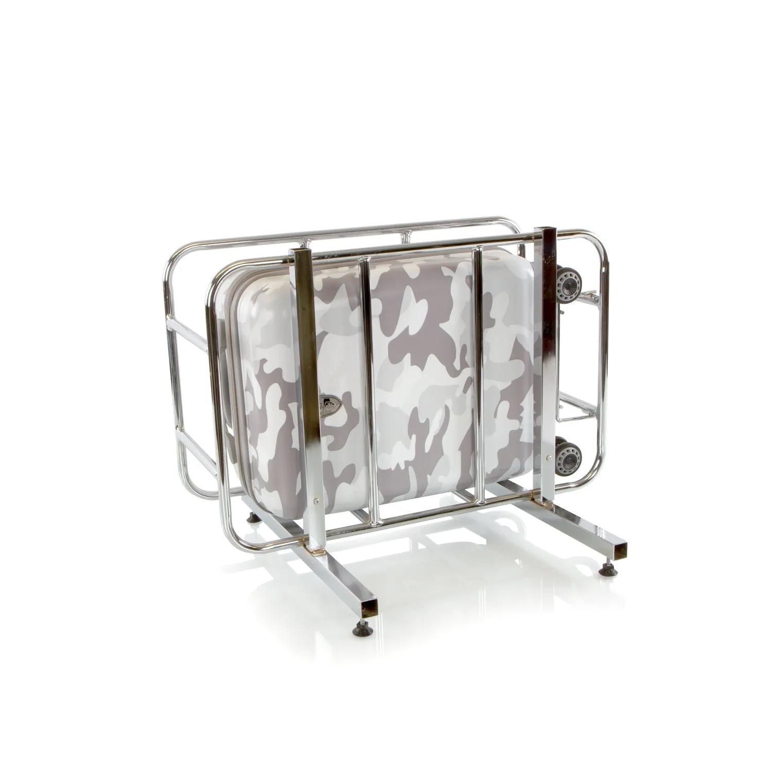 White Camo 21" Fashion Spinner® Carry-On Luggage